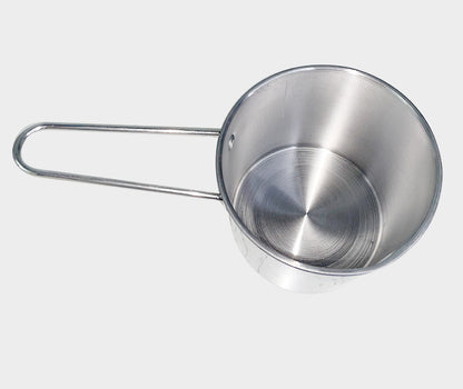 Olla Freidora de Acero Inoxidable 304 con Canasta — Apta para Gas, Eléctrica e Inducción
